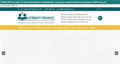 Desktop Screenshot of frederickliteracy.org